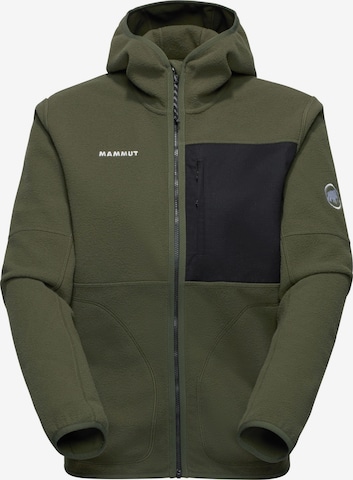 MAMMUT Fleecejacke 'Tamaro' in Grün: Vorderseite