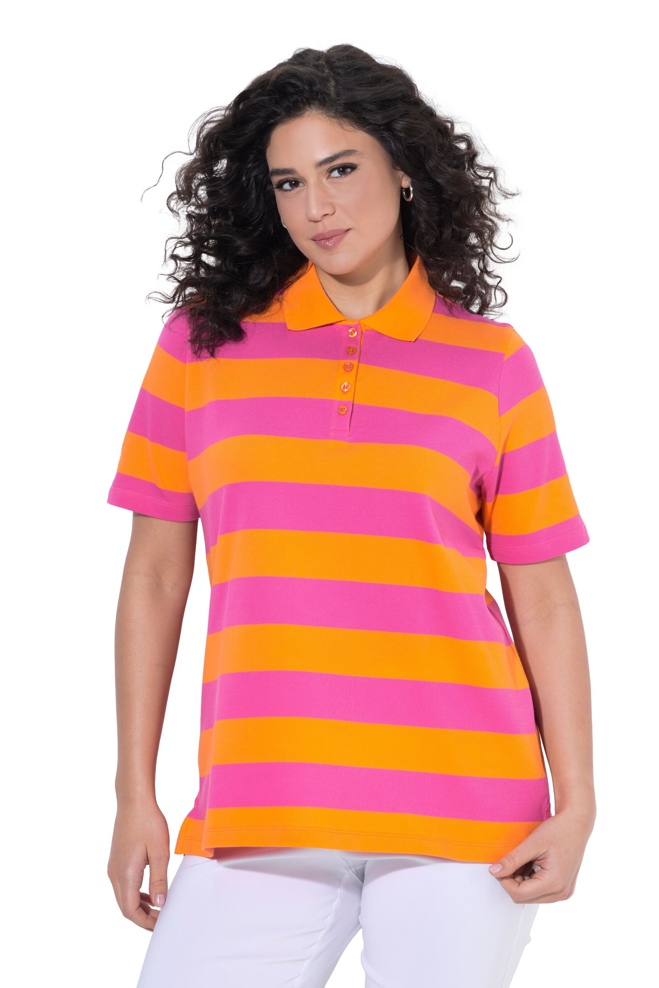Ulla Popken Shirt in Orange: front