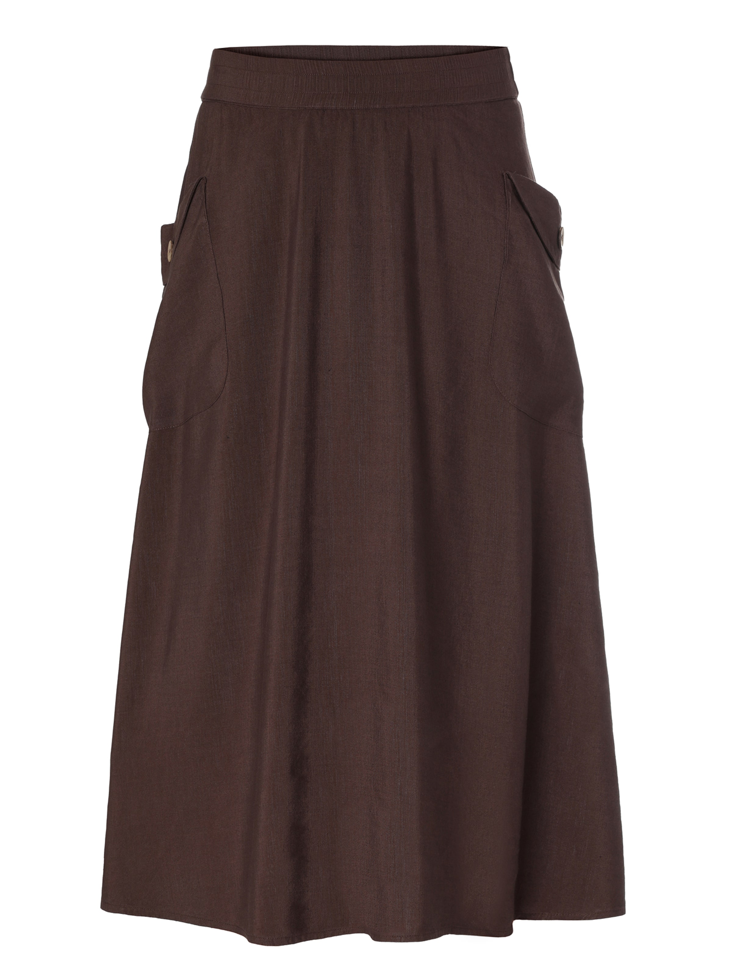 TATUUM Rok 'Mila' in Bruin: voorkant