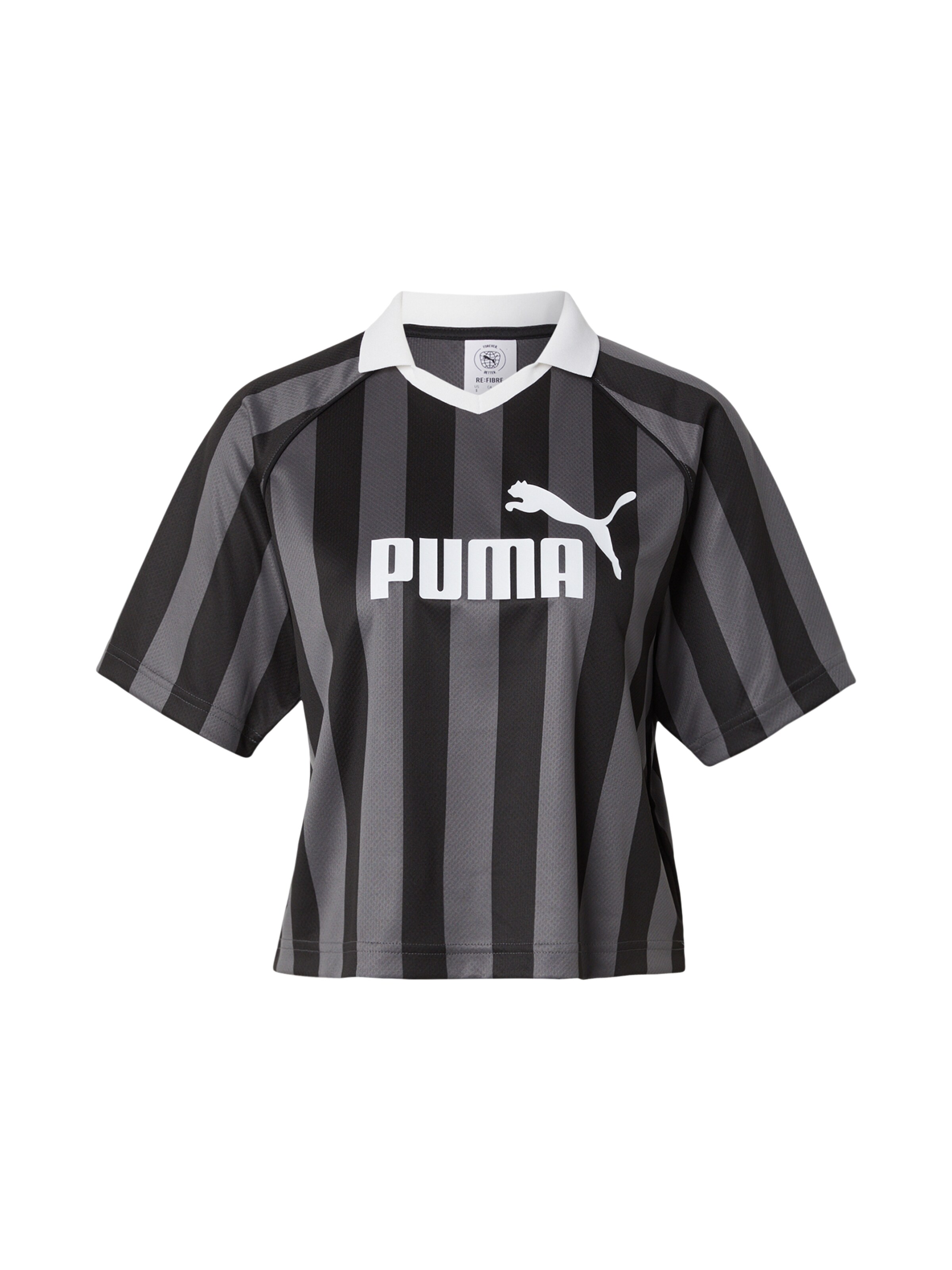 Tricou funcțional 'ESS' de la PUMA pe gri: față