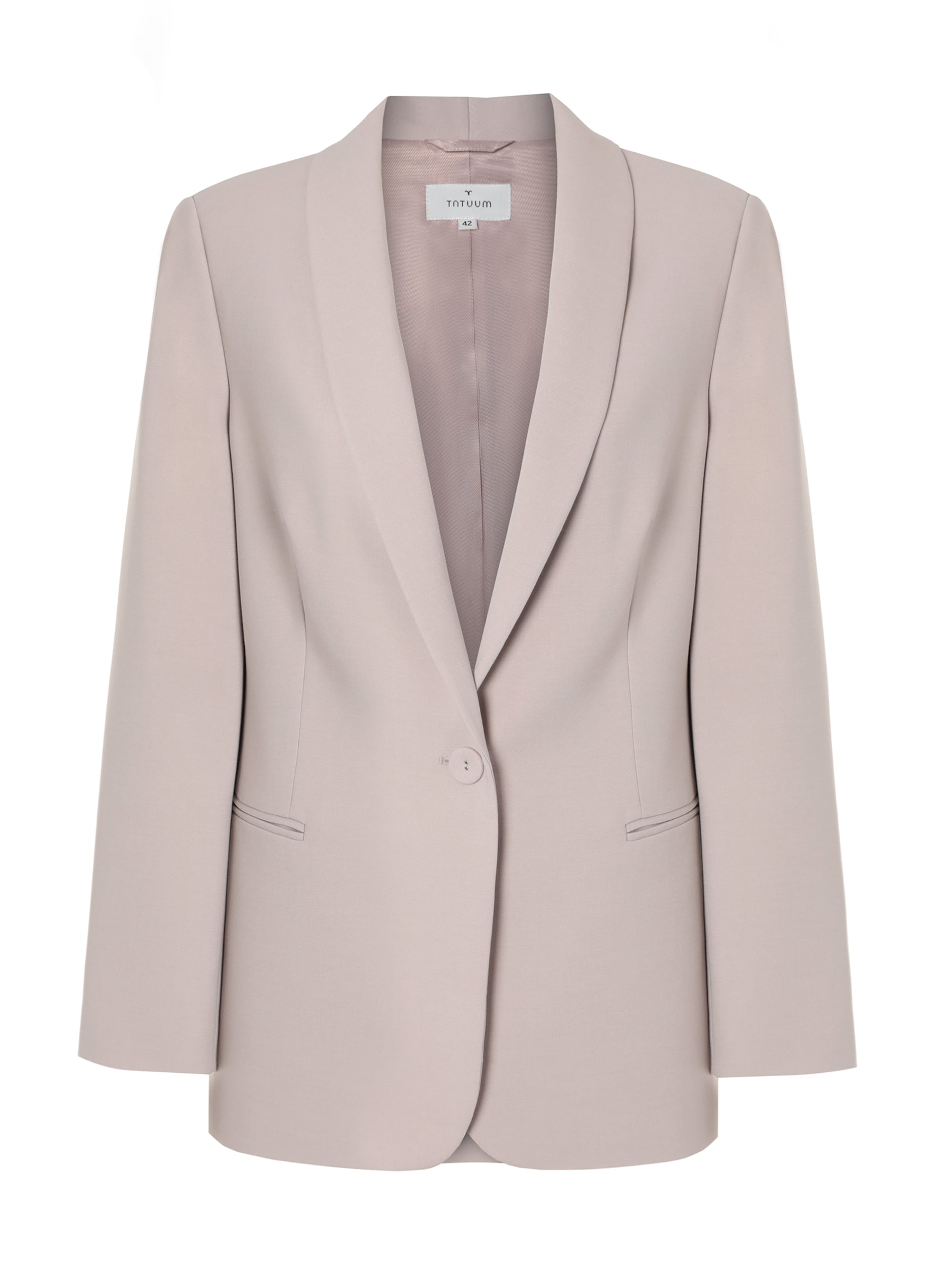 TATUUM Kevad-sügisjope, värv beež: eest vaates