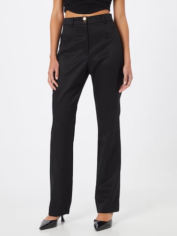 regular Pantaloni di River Island in nero: frontale