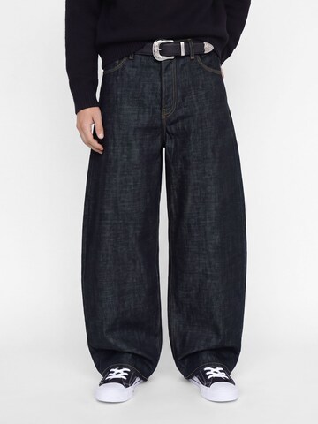 JACK & JONES Wide Leg Jeans 'DAVE' in Blau: Vorderseite