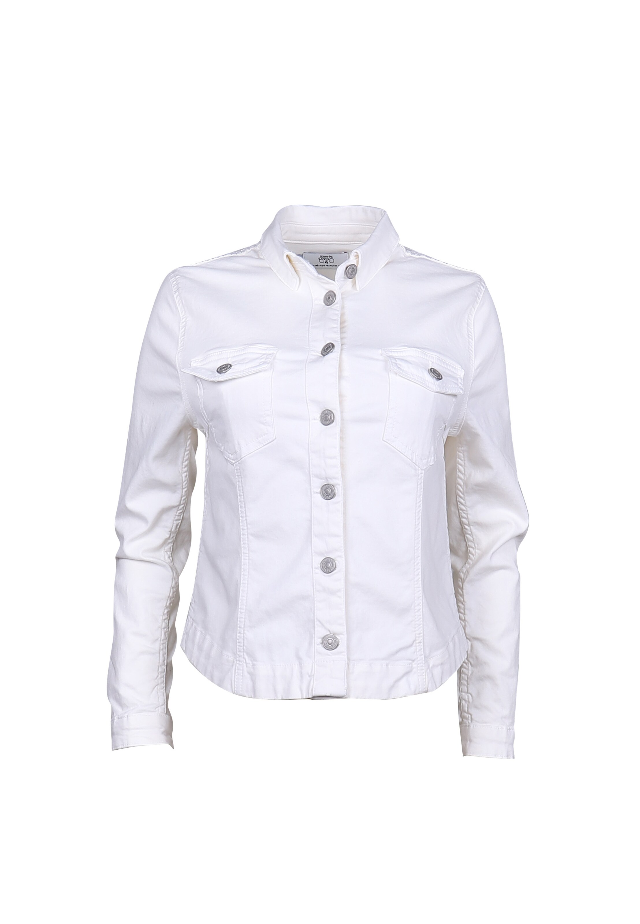 Le Temps Des Cerises Jacke in Weiß: Vorderseite