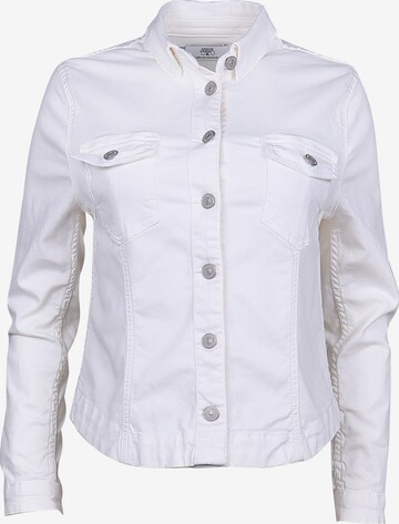 Le Temps Des Cerises Between-Season Jacket in White: front