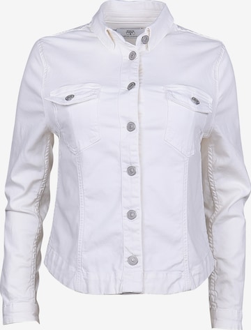 Le Temps Des Cerises Between-Season Jacket in White: front