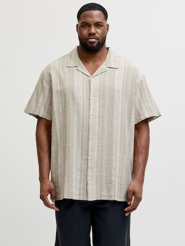 JACK & JONES Regular Fit Skjorte i grå: forside