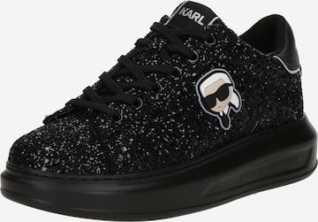 juoda Karl Lagerfeld Sportbačiai be auliuko: priekis