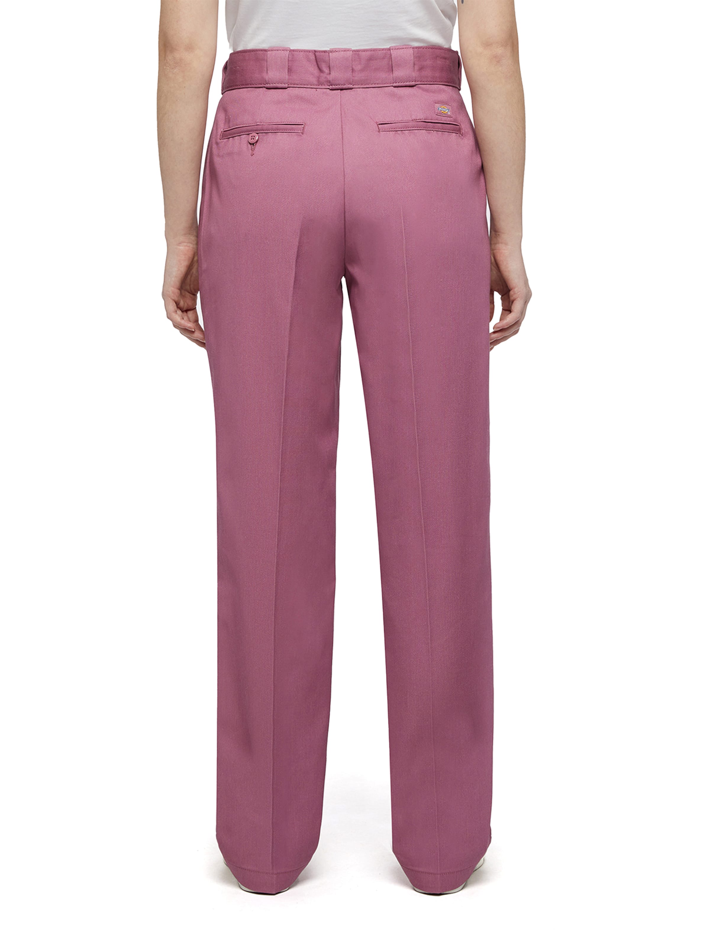DICKIES Regular Pressveckad byxa '874' i rosa