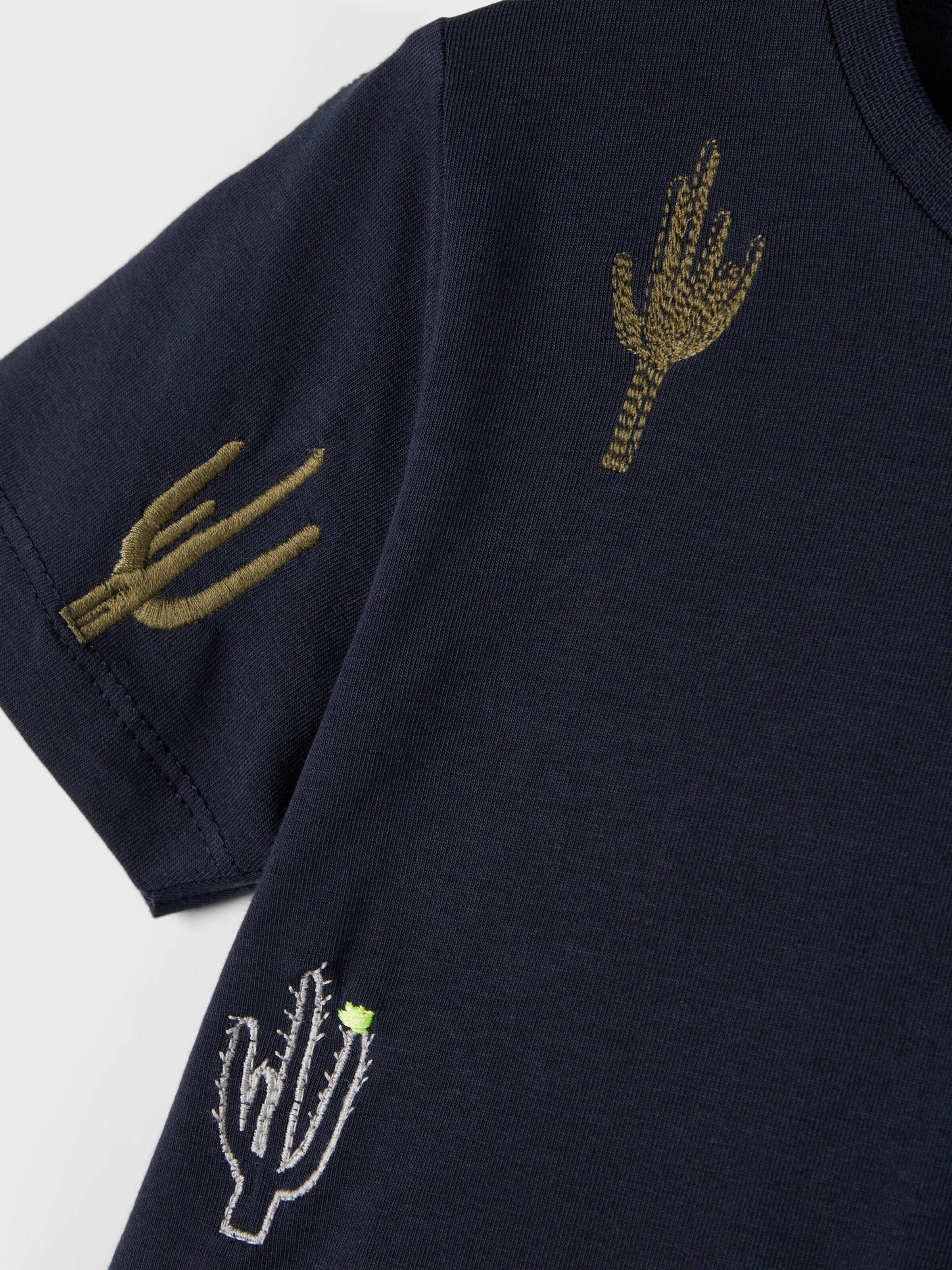Kinder Kids (Gr. 92-140) NAME IT T-Shirt 'HEROLD' in Navy - MY48782 Kinder Kids (Gr. 92-140) NAME IT T-Shirt 'HEROLD' in Navy - MY48782