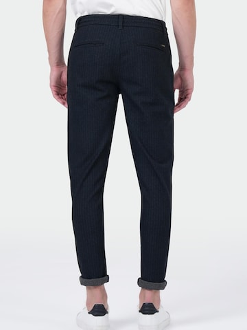 M.O.D MIRACLE OF DENIM Tapered Lærredsbukser i blå