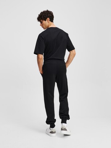 Karl Lagerfeld Tapered Pants in Black