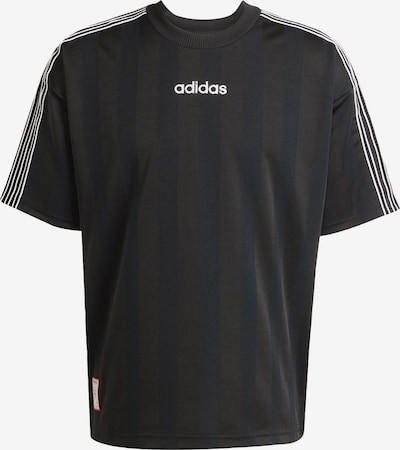 ADIDAS ORIGINALS Majica '90s' u tamo siva / crna / bijela, Pregled proizvoda