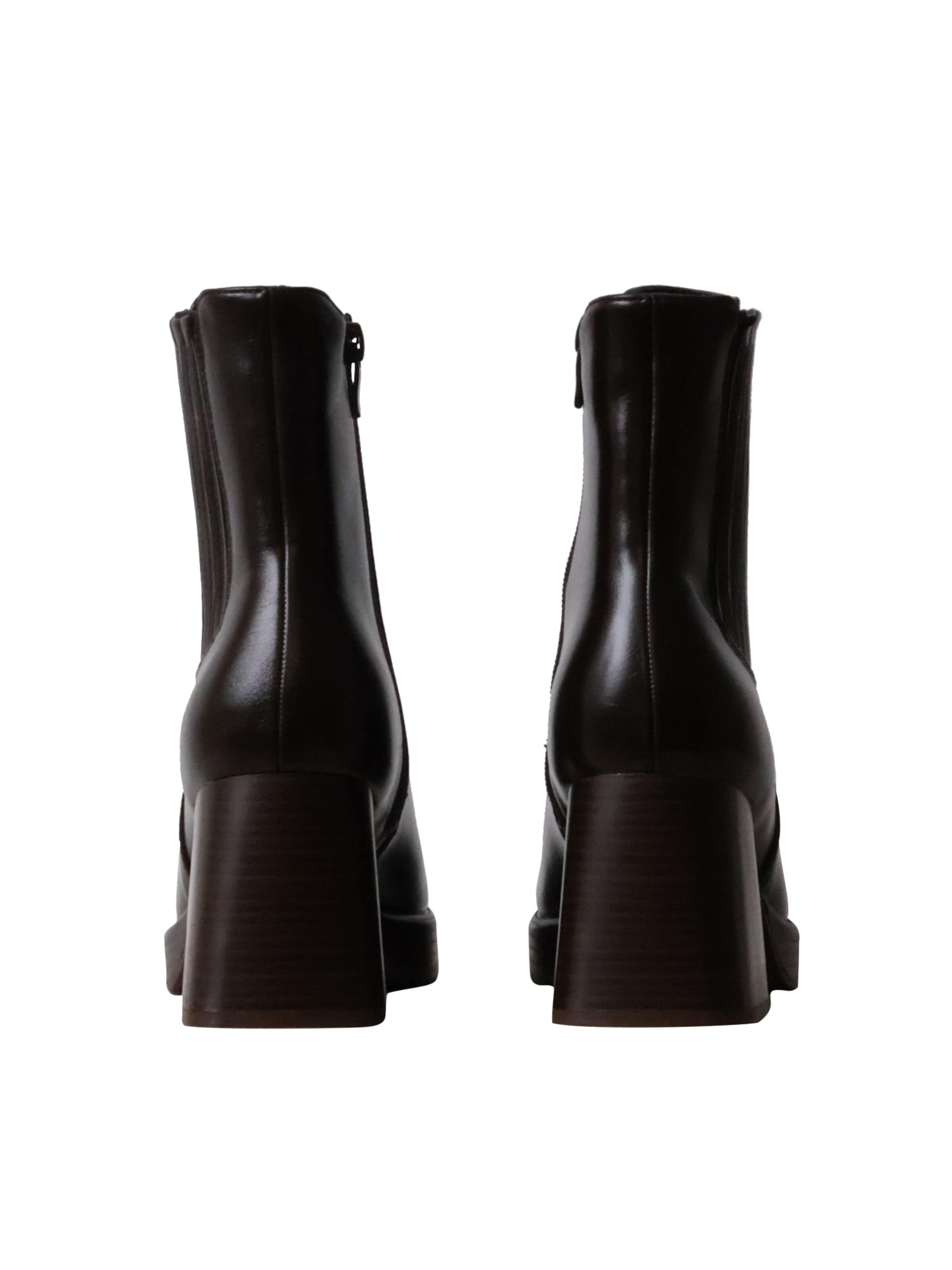 Ankle boots 'Stiefeletten mit Absatz' di Findlay in marrone