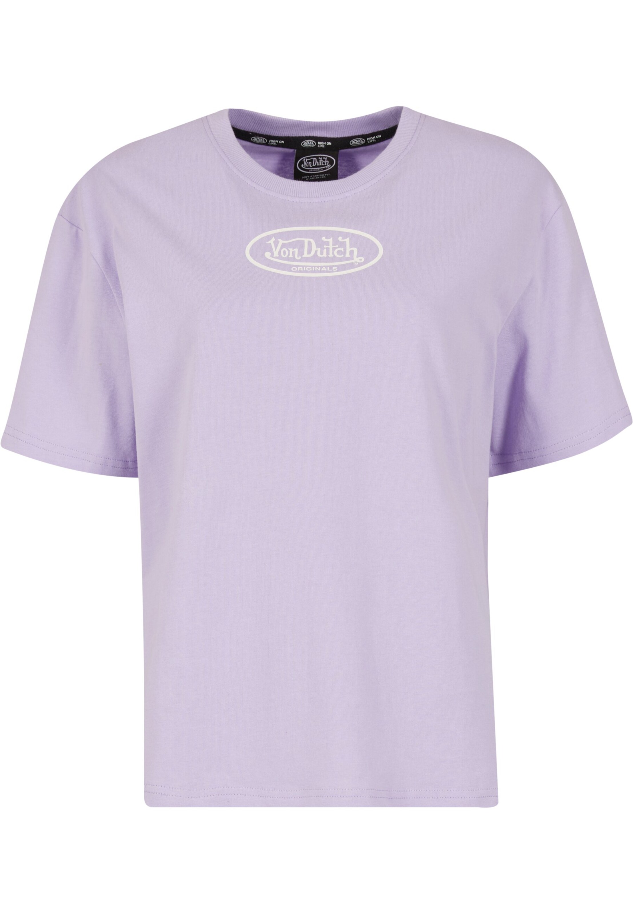 Von Dutch Originals Shirt 'Ari' in Lavender / Natural white, Item view