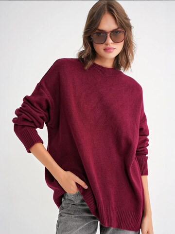MixRay - Pullover 'Pullover' em vermelho