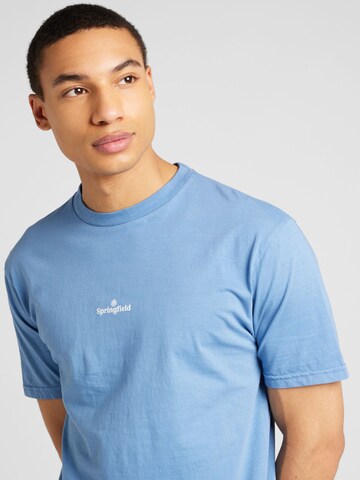 Springfield Shirt 'RECONSIDER' in Blauw