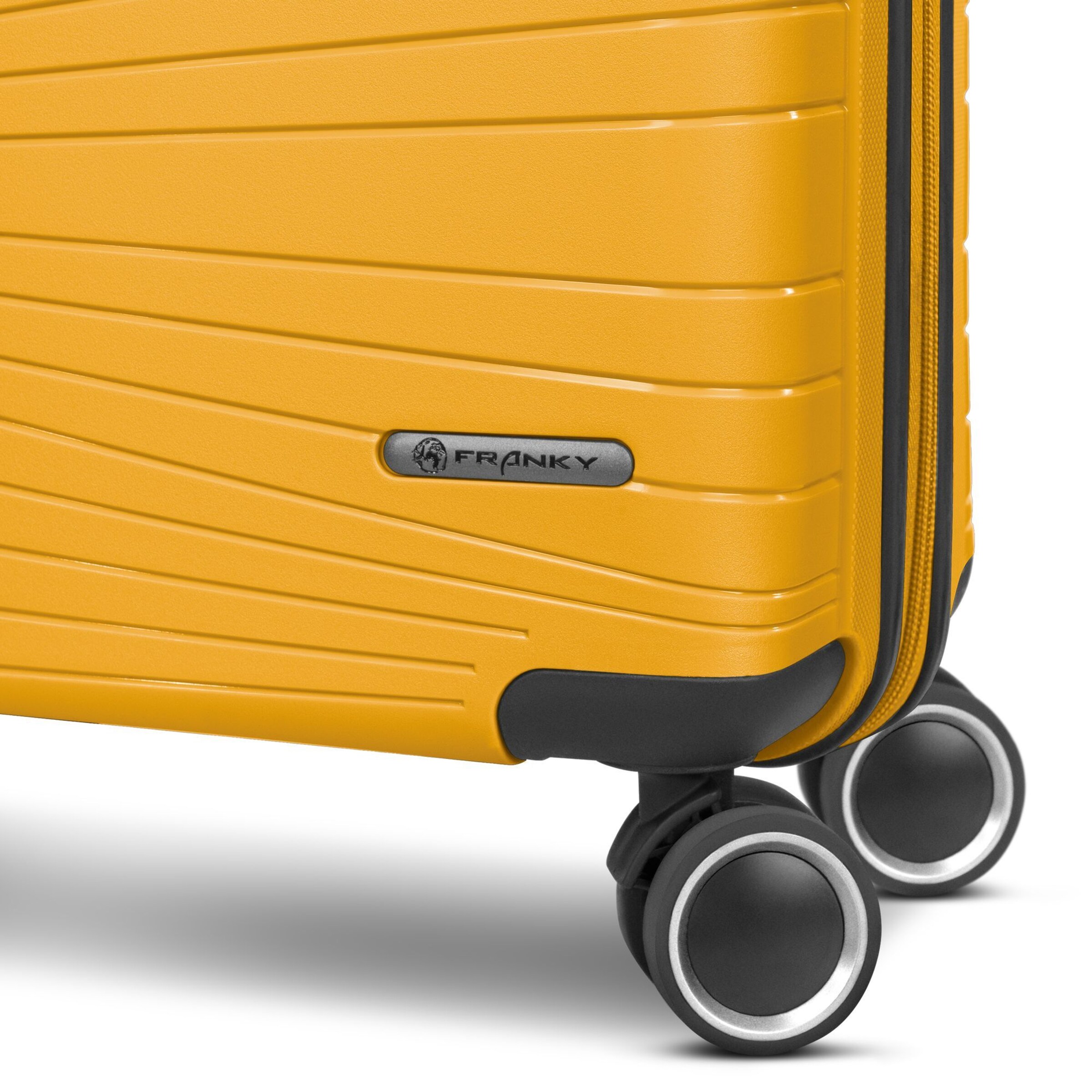 Franky Kofferset 'Dallas 3.0' in Gelb