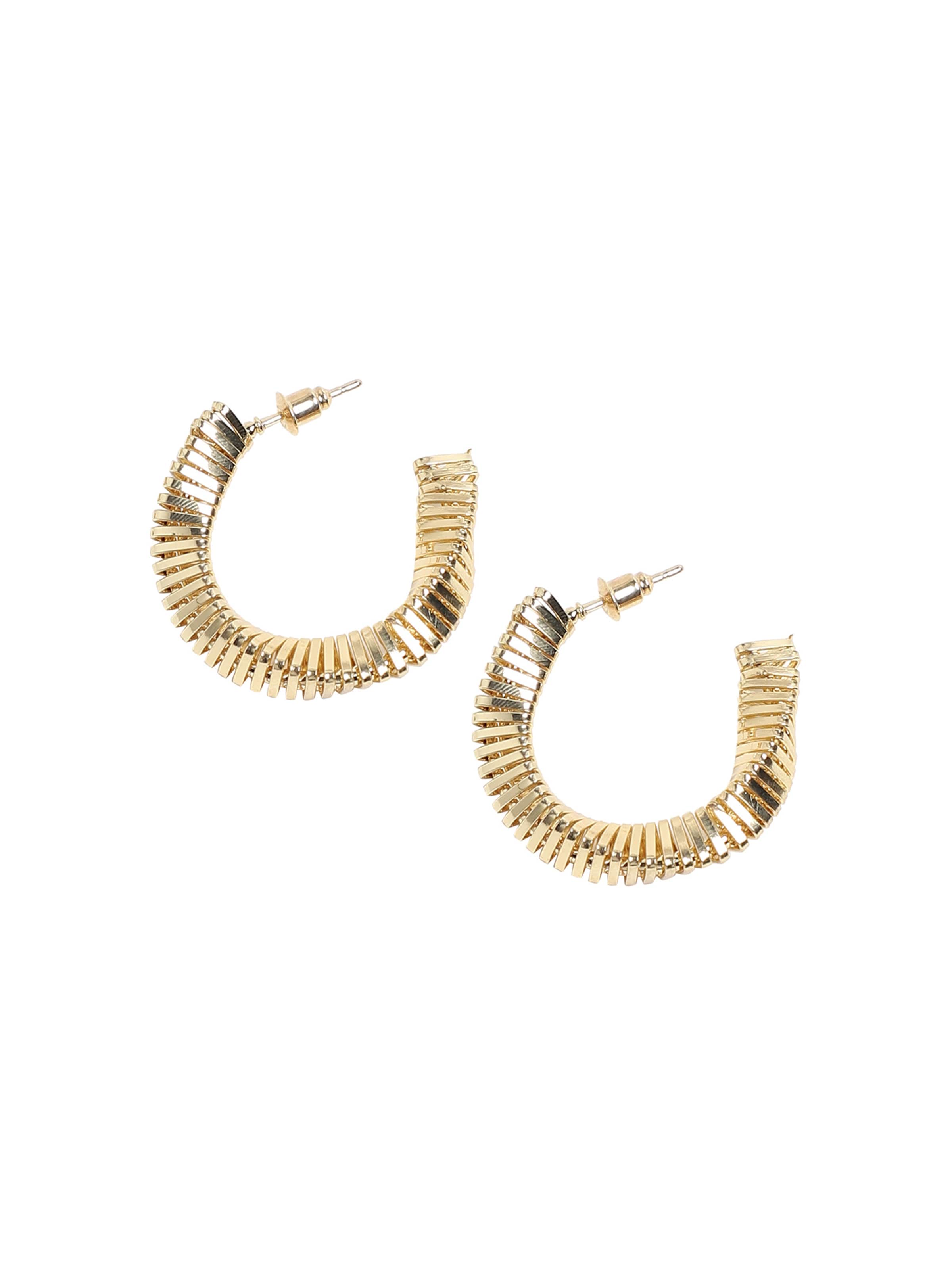 SOHI Náušnice ' Shimla ' – zlatá: přední strana