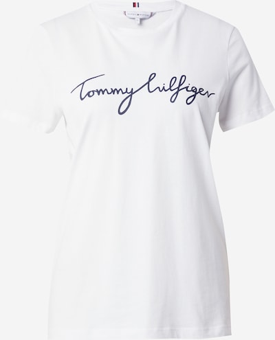 TOMMY HILFIGER T-shirt i svart / vit, Produktvy