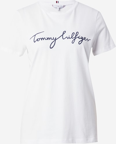 TOMMY HILFIGER T-shirt en noir / blanc, Vue avec produit