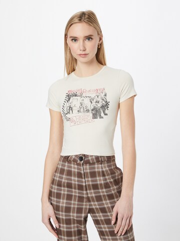 HOLLISTER T-Shirts in Beige: Vorderseite