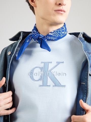 Calvin Klein Jeans Szabványos Póló '16S ELEVATED' - kék