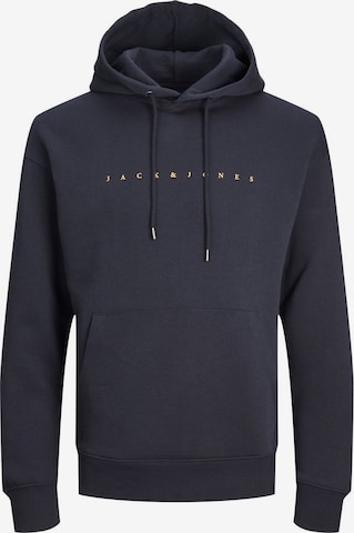 Sweat-shirt 'Star' Jack & Jones Plus en bleu : devant