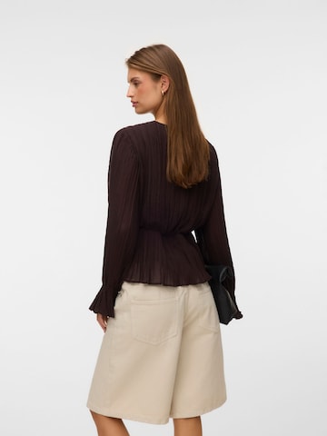 Chemisier 'VMDora' VERO MODA en marron