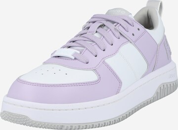 HUGO Platform trainers 'Kilian' in Purple: front