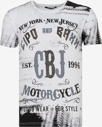 CIPO & BAXX Shirt 'CBJ MOTO' in Mischfarben: predná strana