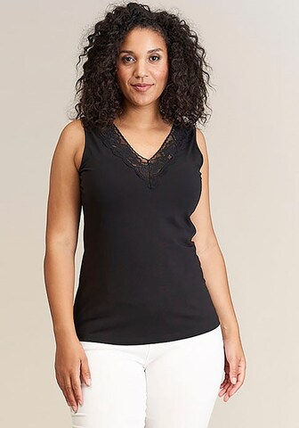 SANDGAARD Top in Black: front