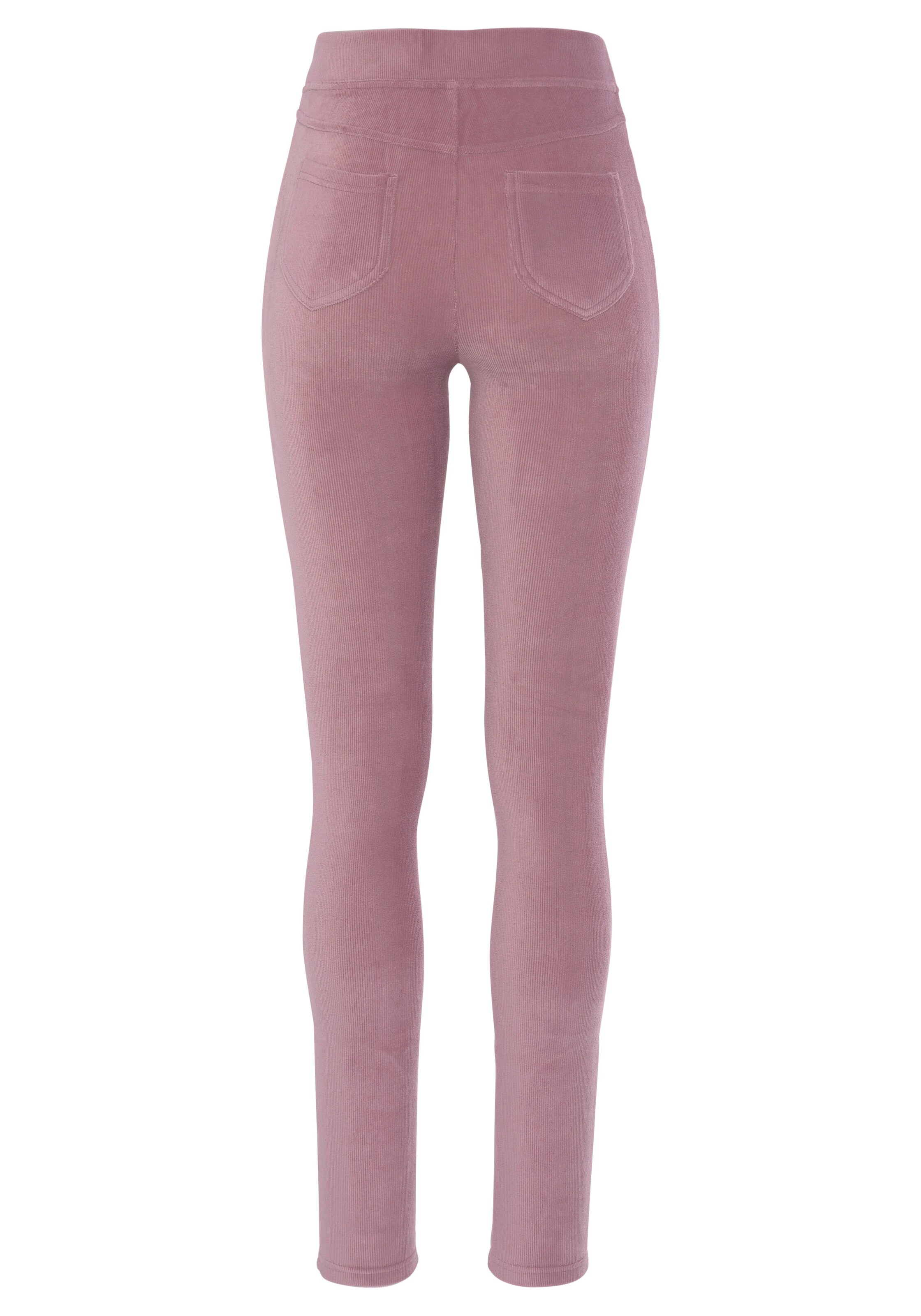 Skinny Leggings di LASCANA in rosa