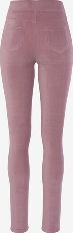 Skinny Leggings di LASCANA in rosa
