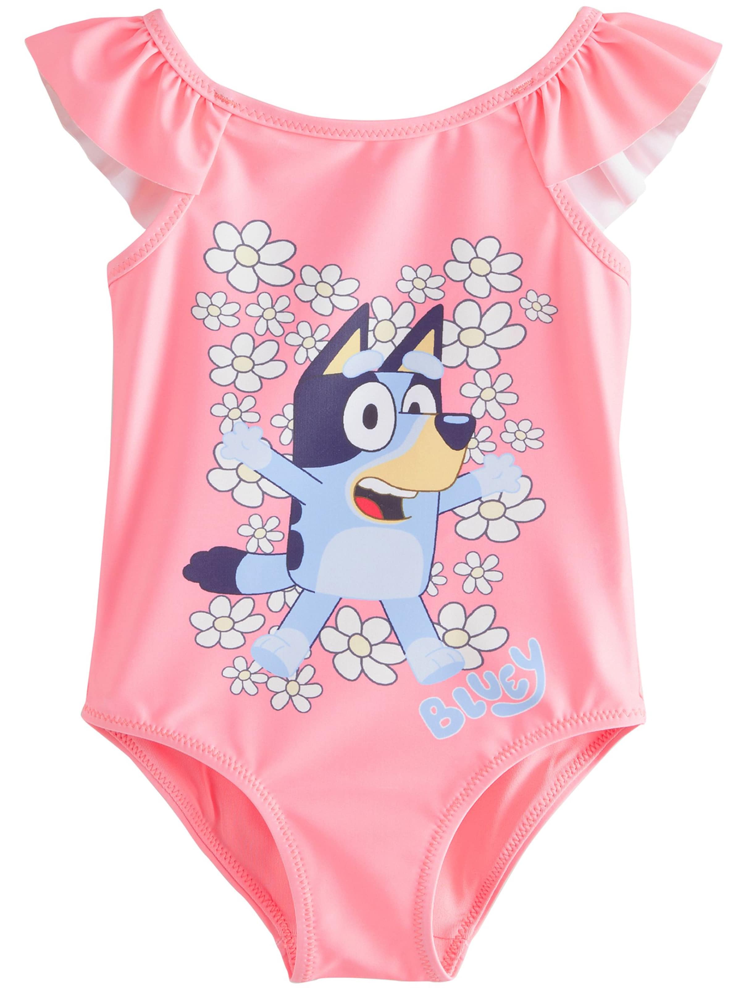 Next Jednodielne plavky 'Bluey' - Ružová: predná strana