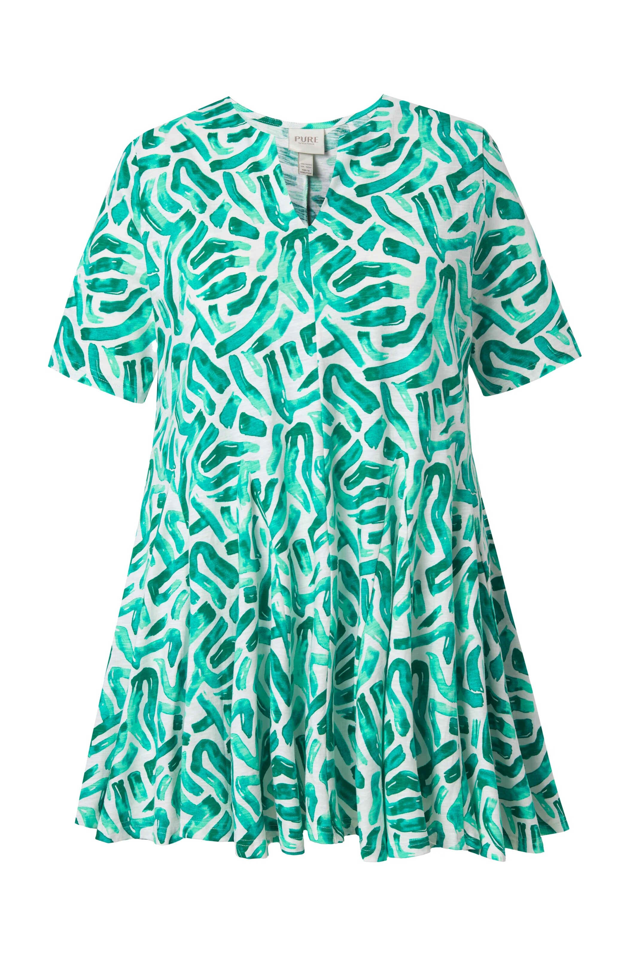 Ulla Popken Bluse in Grün: Vorderseite