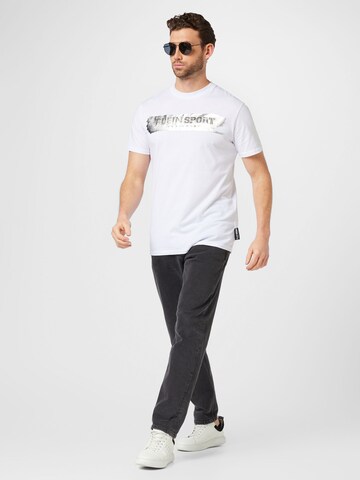 Plein Sport - Camiseta en blanco