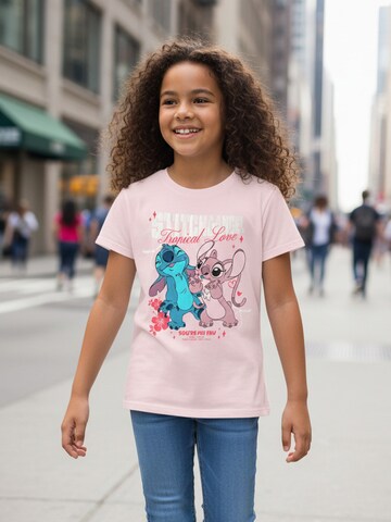 Disney Lilo & Stitch Shirt 'Tropical Love'‌‌‌‌ in Pink