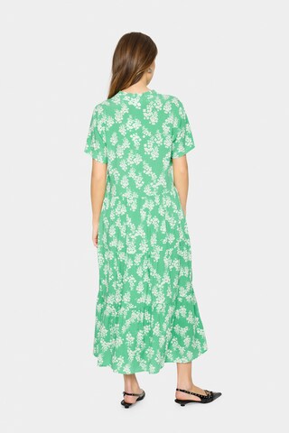 SAINT TROPEZ - Vestido 'Eda' em verde
