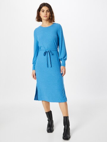 Robe 'KYLA' ICHI en bleu : devant