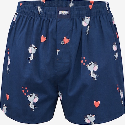 Happy Shorts Boxer shorts ' Motives ' in Dark blue, Item view