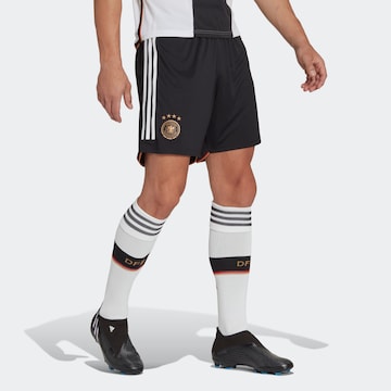 Regular Pantalon de sport 'Germany 22 Home' ADIDAS PERFORMANCE en noir : devant