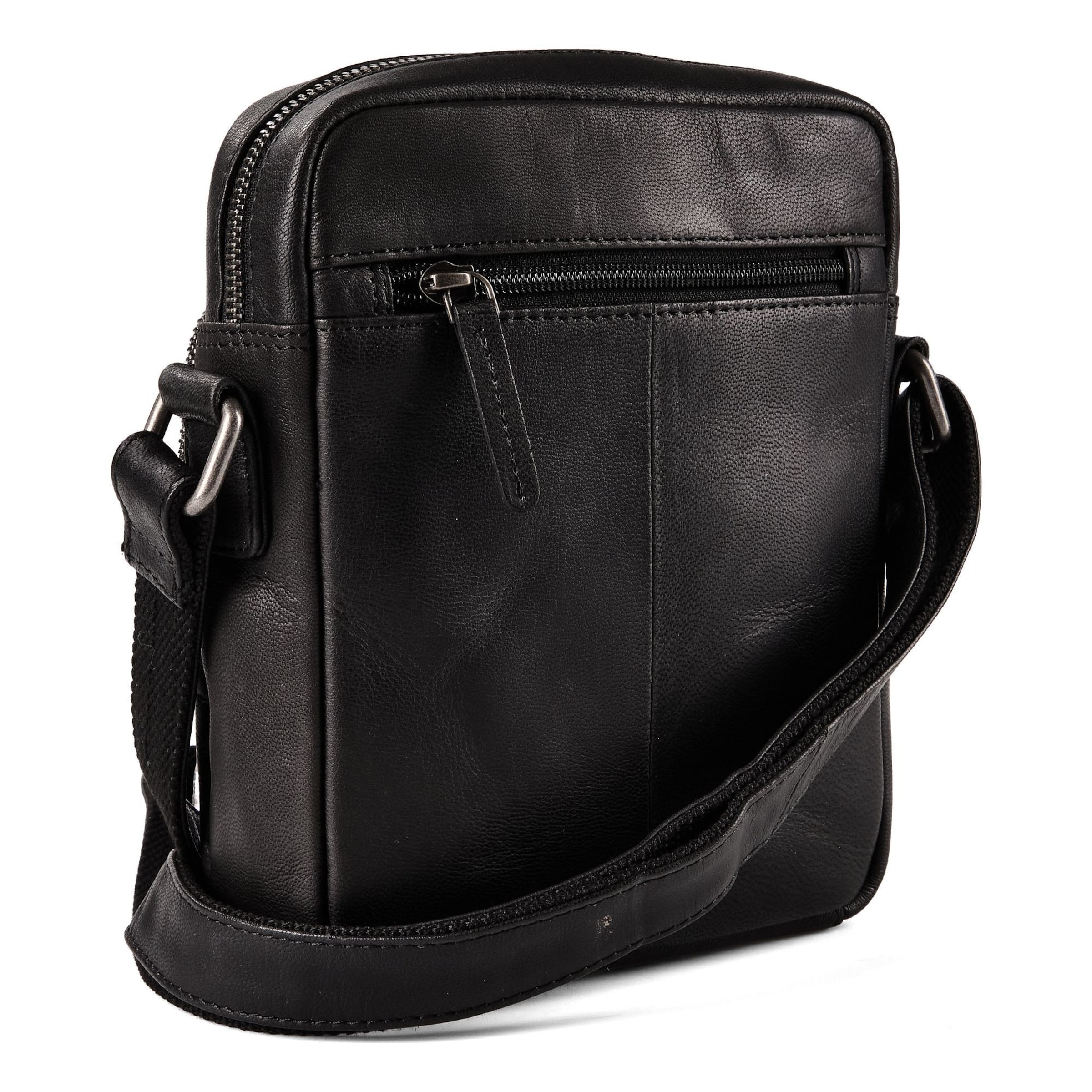 Borsa a tracolla 'Fiorentina' di GREENBURRY in nero