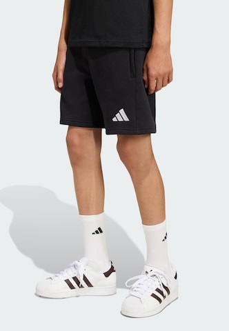 ADIDAS PERFORMANCE Loose fit Sports trousers 'Entrada26' in Black: front
