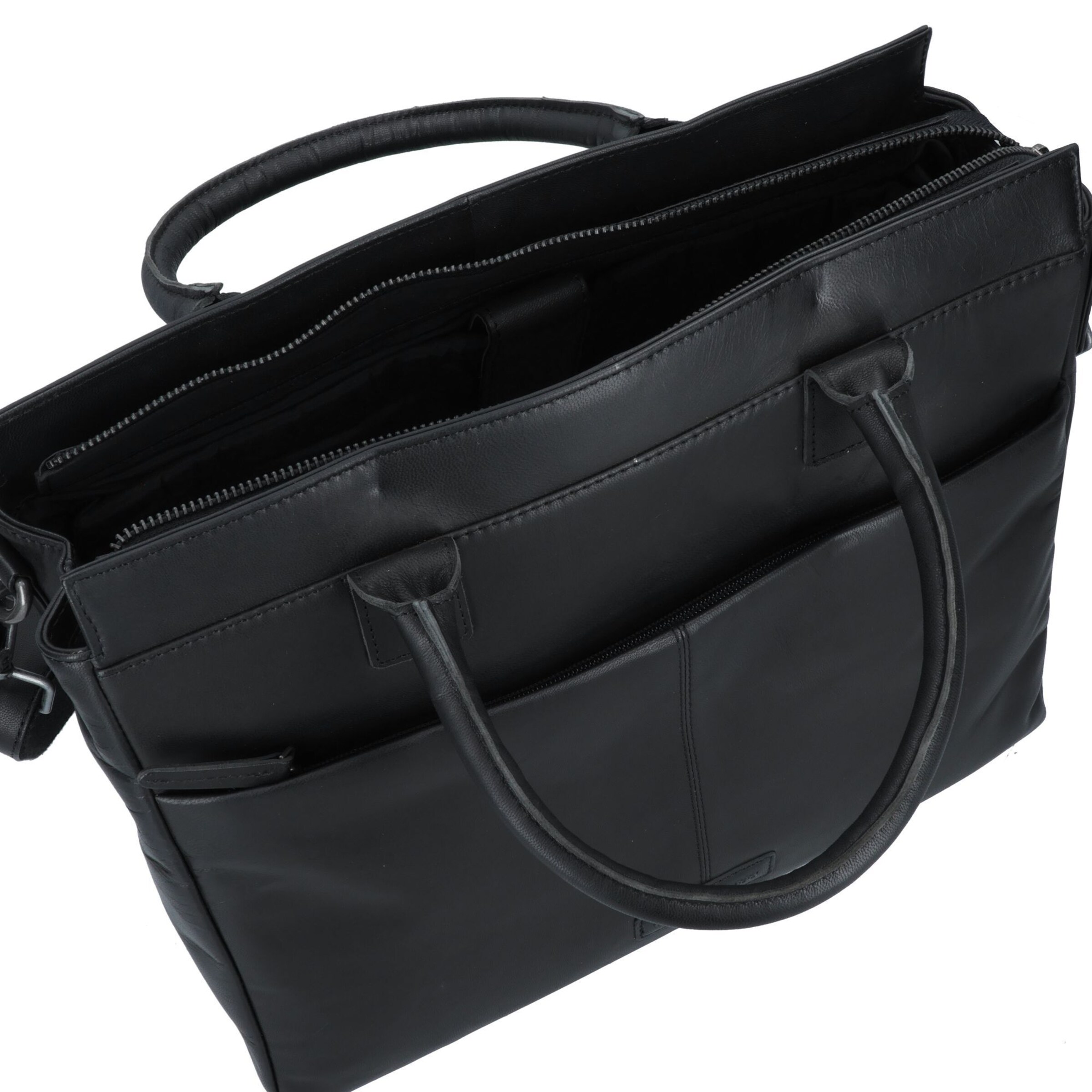 GREENBURRY Document bag 'Fiorentina' in Black