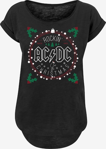 T-shirt 'ACDC' F4NT4STIC en noir : devant