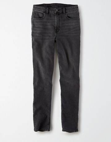 American Eagle Regular Jeans i svart: framsida