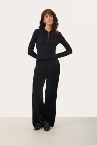 Coupe slim Pantalon Part Two en bleu