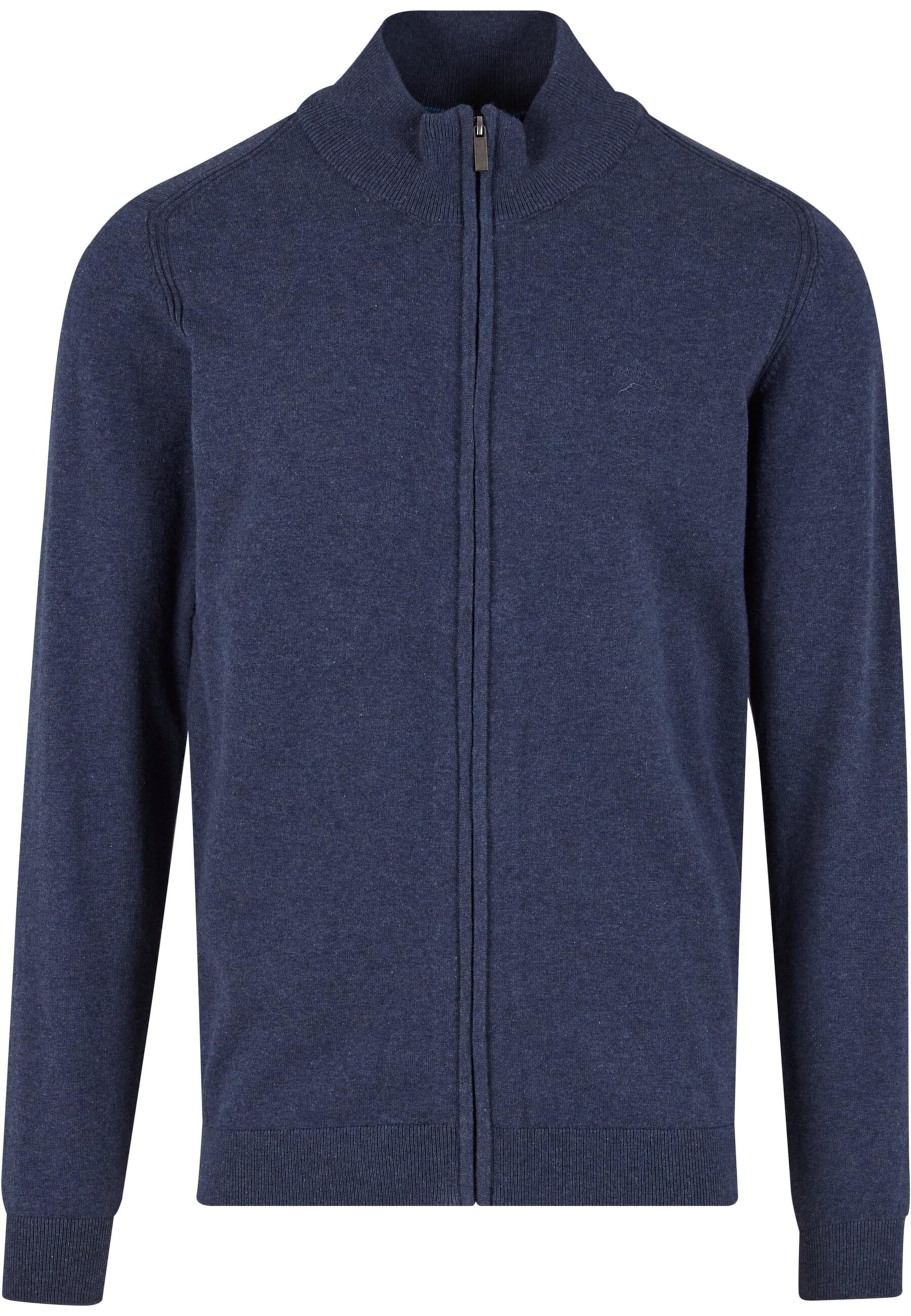 INDICODE JEANS Kardigan – modrá: přední strana