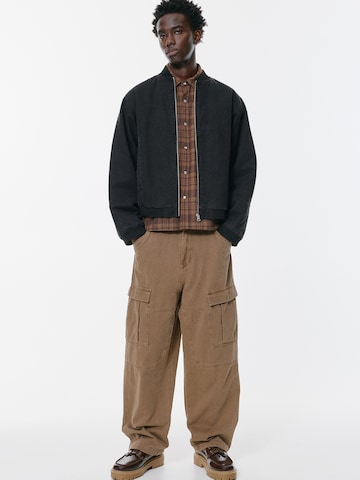 Pull&Bear Jacke in Schwarz: Vorderseite